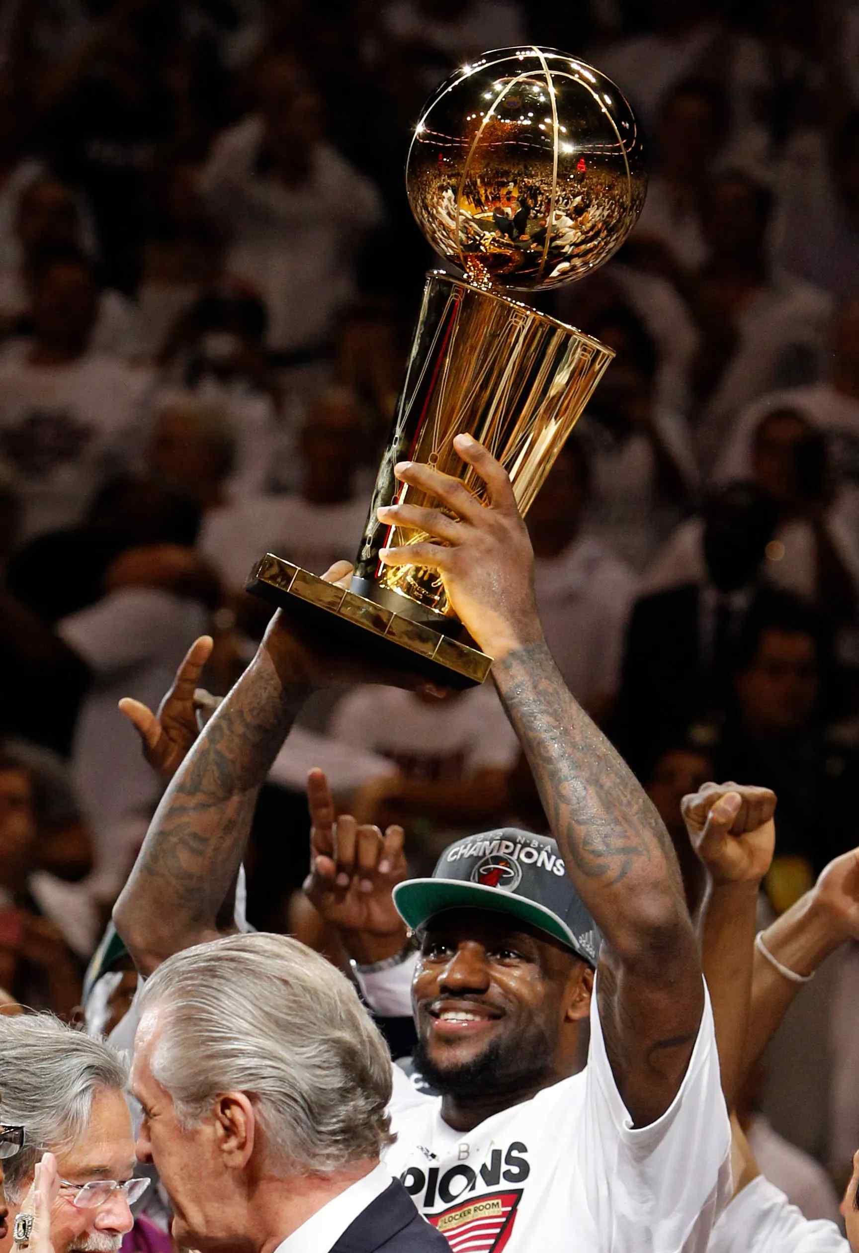 LeBron James with the Miami Heat